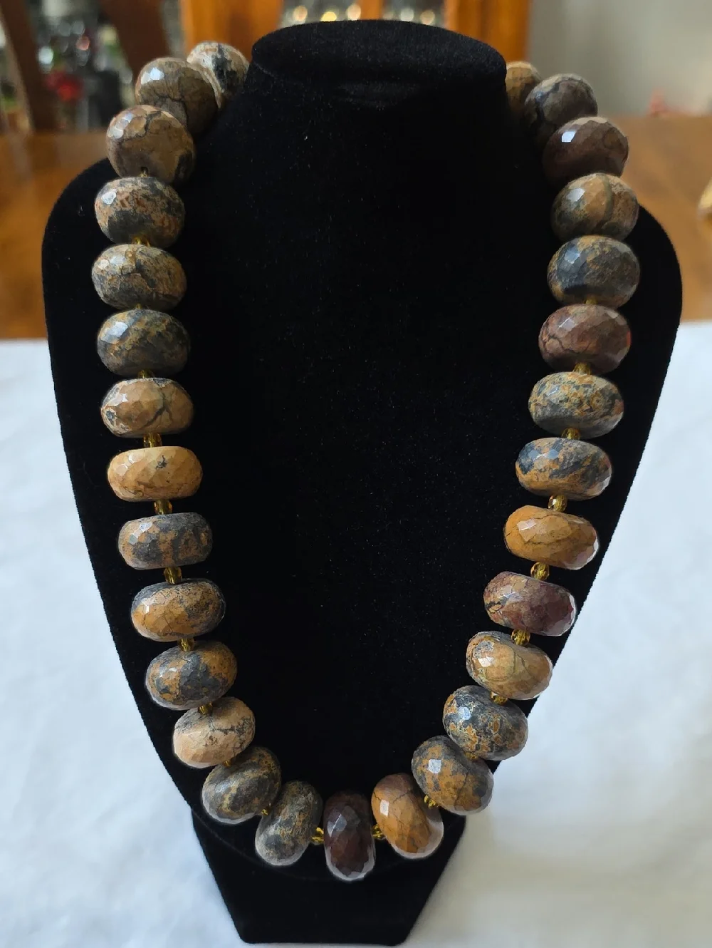 Agate Stone Chunky Necklace